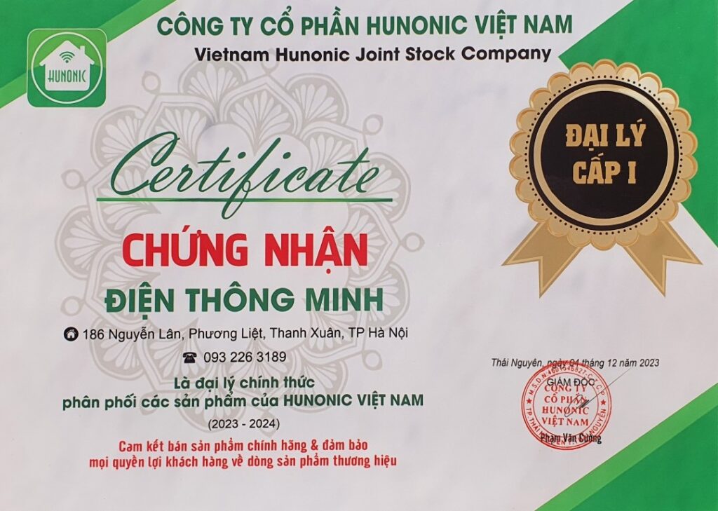 Nhà phân phối Hunonic