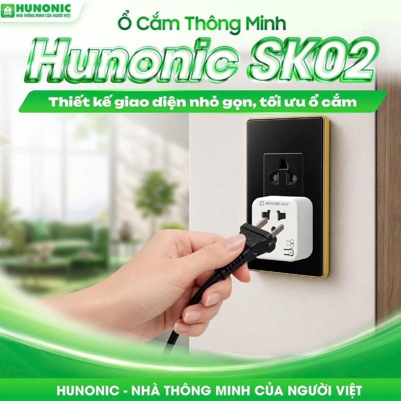 Ổ Cắm Thông Minh Hunonic SK02 – Biến Thiết Bị Thường Thành Thiết Bị Thông Minh 3 2TINH NANG HUNONIC SK02