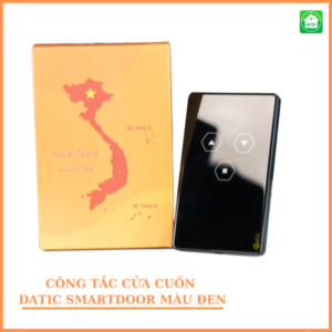 công tắc cửa cuốn datic smartdoor màu đen