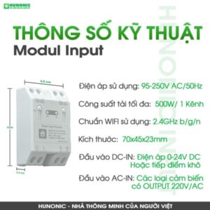 modul input hunonic3