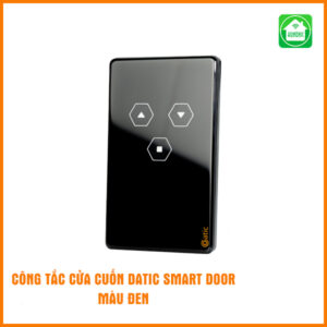 cong tac cua cuon datic smart door mau den 1