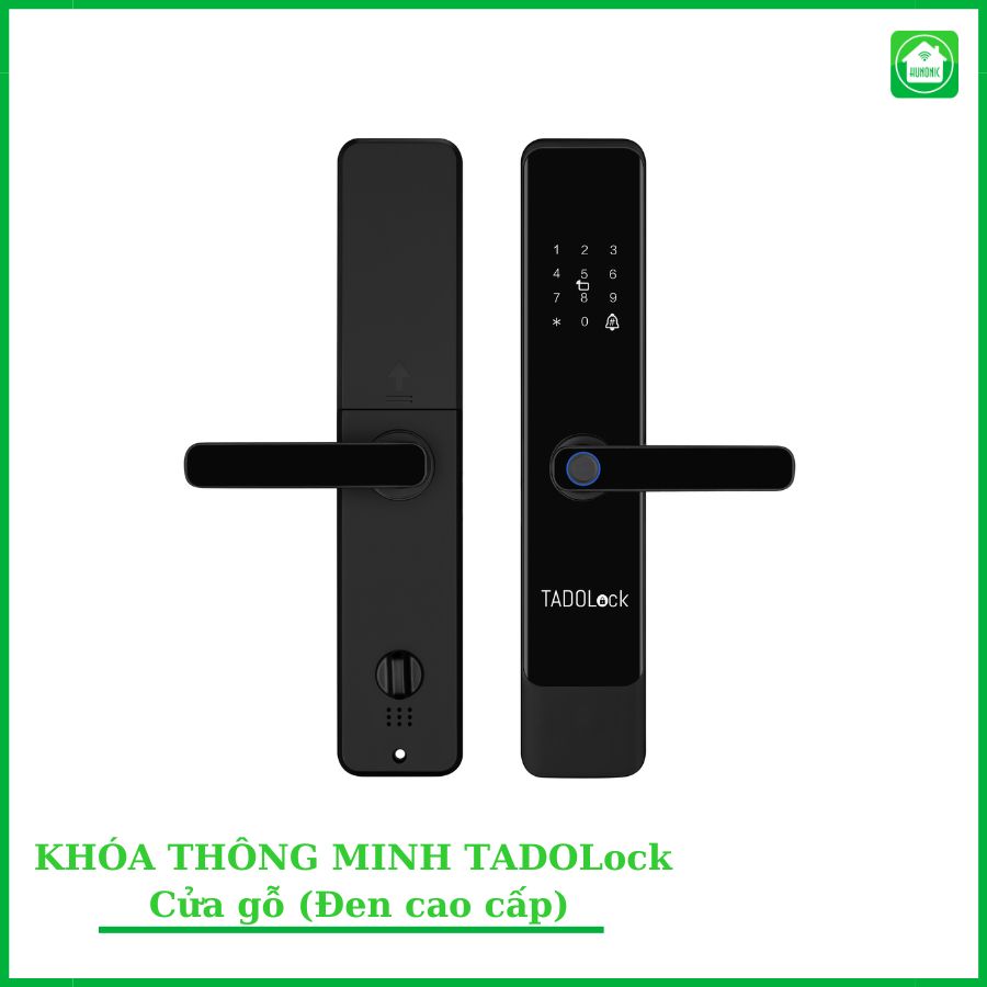 KHÓA THÔNG MINH TADOLock Cửa gỗ 1 khoa thong minh cua go den 1
